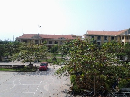 Toàn cảnh Trường THPT Chuyên Quang Bình, ngôi trường nhiều lần xin được lấy tên Đại tướng Võ Nguyên Giáp đặt tên trường